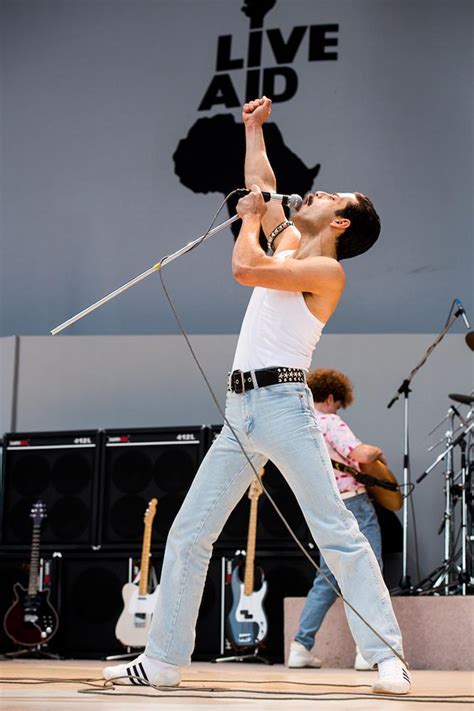 freddie mercury shoes live aid.